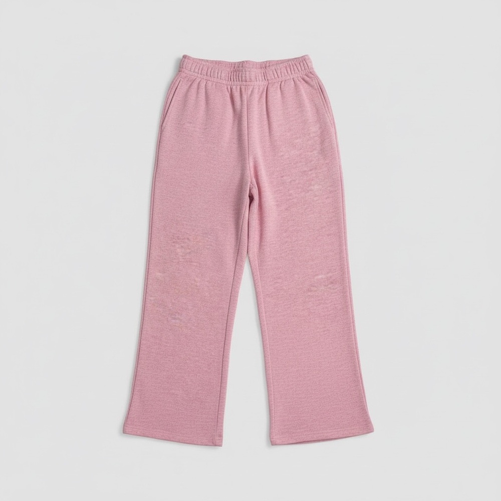 Zenana women’s super soft Pink Wide-Leg lounge pants size M